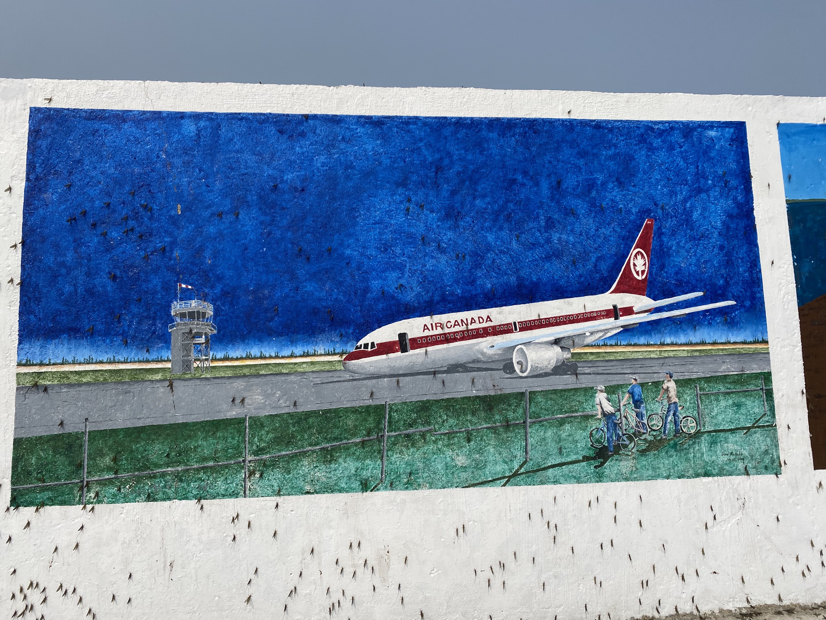 40th anniversary commemoration at Gimli, 2023