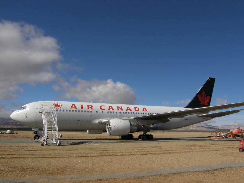 C-GAUN stored at Mojave Air and Space Port after retirement
