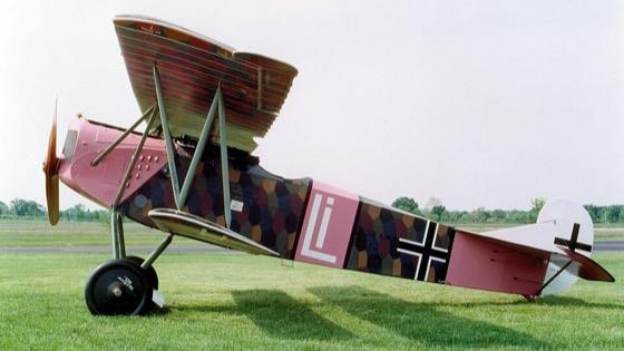 Photograph of a Fokker D.VII