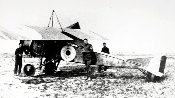 Photograph of a Morane-Saulnier Type L