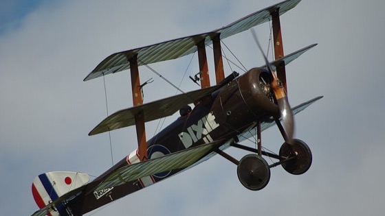 Photograph of a Sopwith Triplane