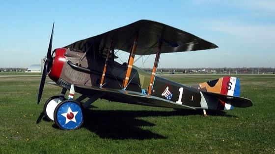 Photograph of a SPAD S.XIII