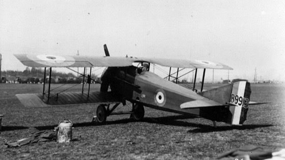 Photograph of a SPAD S.VII